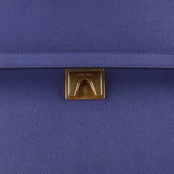 brb01100000000479 11 Celine Belt Bag Handbag Calf Blue