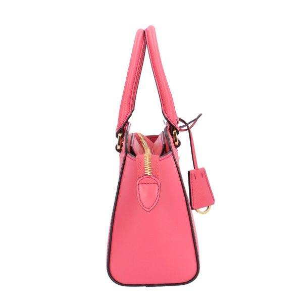 brb02630000003340 3 Prada Saffiano Shoulder Bag Leather Pink