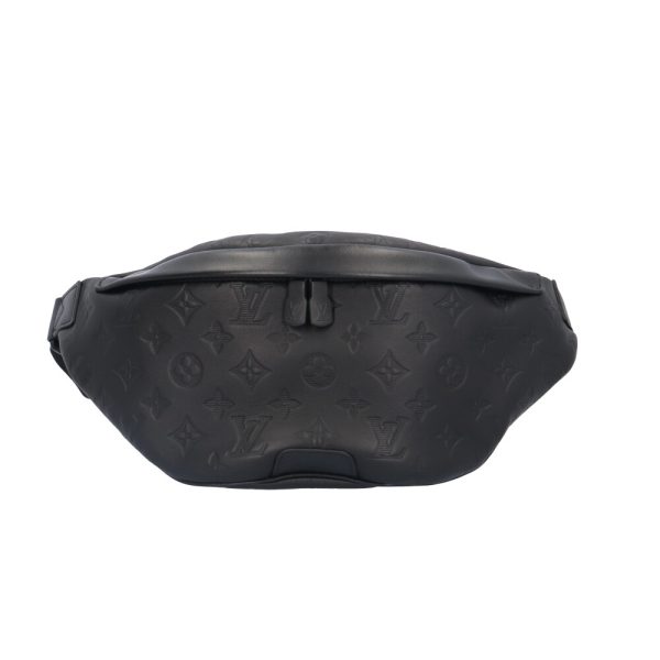 brb02630000004353 1 Louis Vuitton Discovery Bum Bag PM Monogram Shadow Body Bag Leather Black