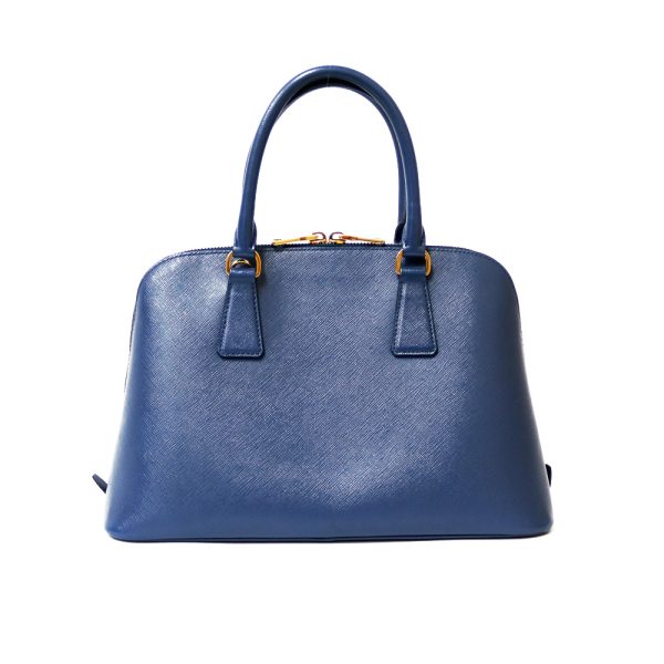 brb03800303 3 Prada Saffiano Handbag Navy