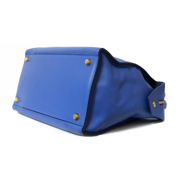 brb03800901 6 CELINE shoulder bag blue