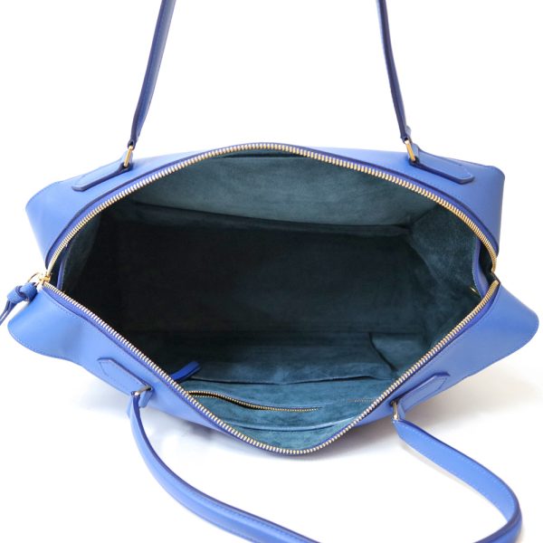 brb03800901 7 CELINE shoulder bag blue