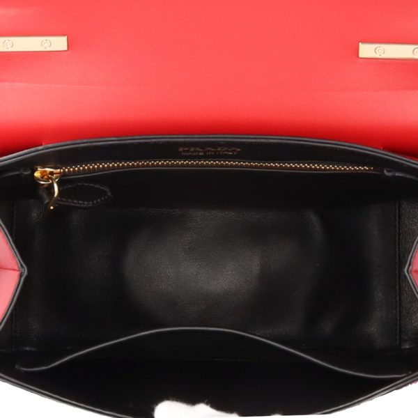 brb10000000116096 6 Prada Saffiano Lux Shoulder Bag Leather Red