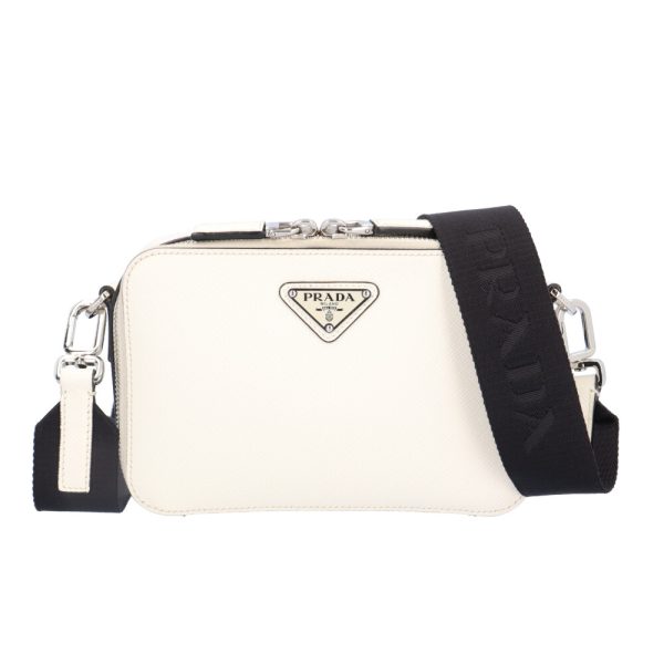 brb10000000122562 1 Prada Shoulder Bag Prada Leather White