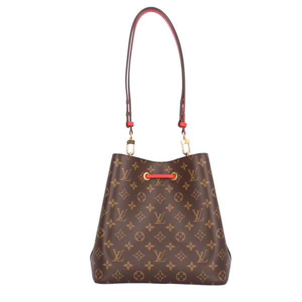 brb10010000011989 3 Louis Vuitton Neo Monogram Campus Shoulder Bag Monogram Canvas Brown