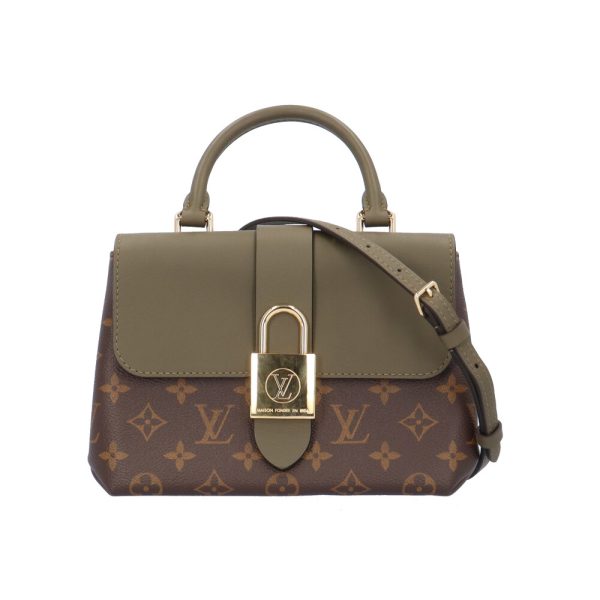 brb10010000012485 1 Louis Vuitton Locky BB Monogram Shoulder Bag Monogram Canvas Brown