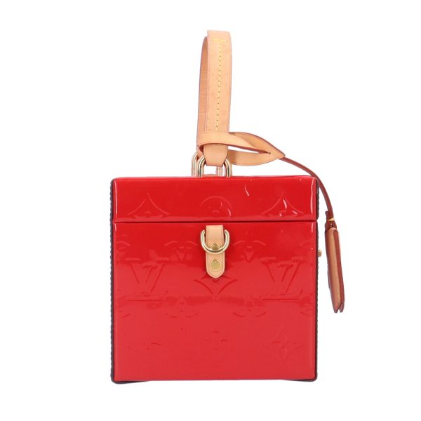 brb10010000013044 4 Louis Vuitton Bleecker Box Vernis Shoulder Bag Vernis Red