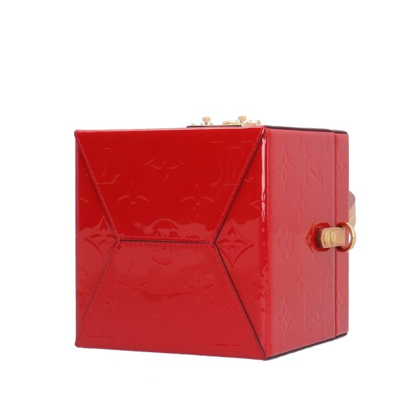 brb10010000013044 5 Louis Vuitton Bleecker Box Vernis Shoulder Bag Vernis Red