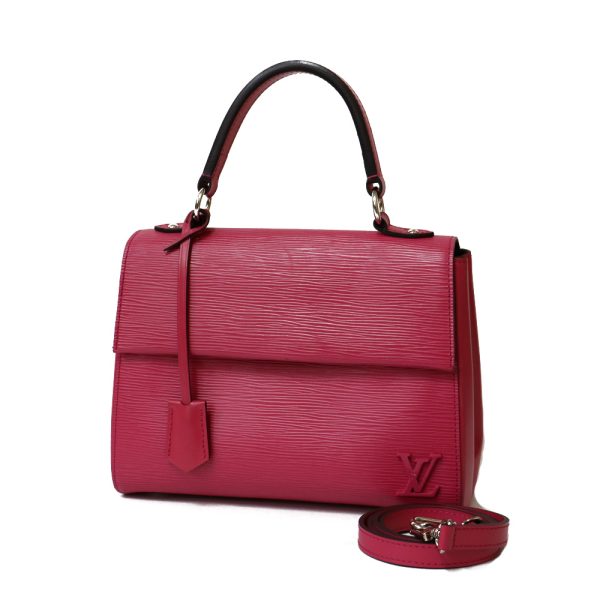 brb24102376 0 LOUIS VUITTON Cluny BB Epi Handbag Hot Pink