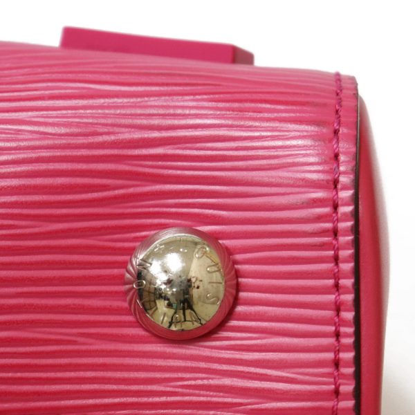 brb24102376 8 LOUIS VUITTON Cluny BB Epi Handbag Hot Pink