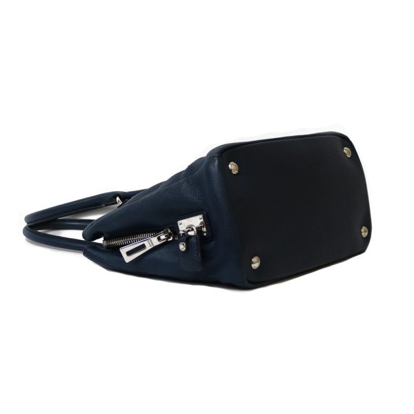 brb25400080 5 Prada Leather Shoulder Bag Blue