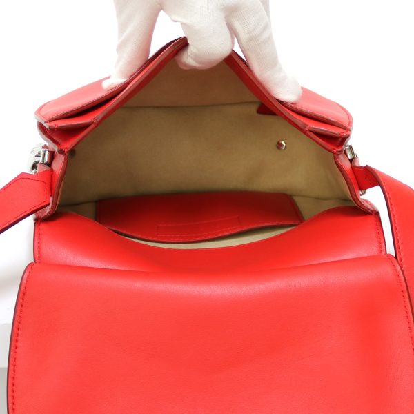 brb29105098 7 Givenchy Infinity Leather Shoulder Bag Red