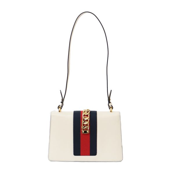 brb36008145 3 GUCCI Sylvie shoulder bag white