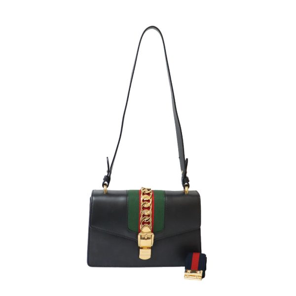 brb36008855 2 GUCCI Sylvie shoulder bag black