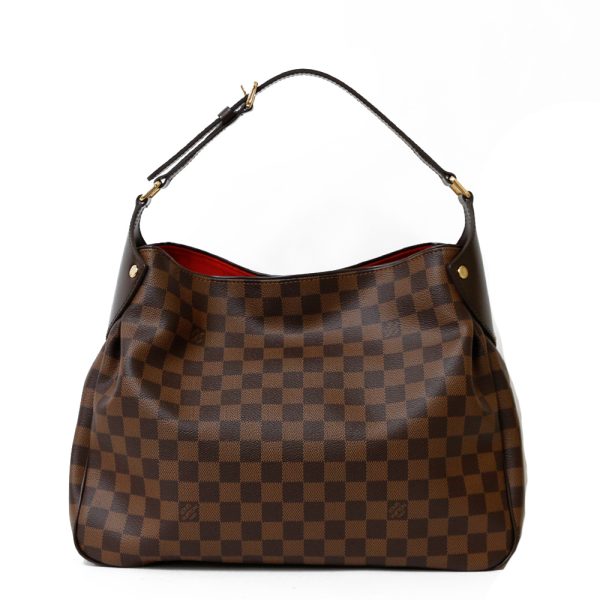 brb38112892 1 LOUIS VUITTON Regia Damier shoulder bag brown