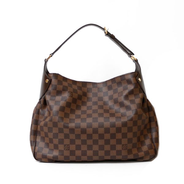 brb38112892 3 LOUIS VUITTON Regia Damier shoulder bag brown