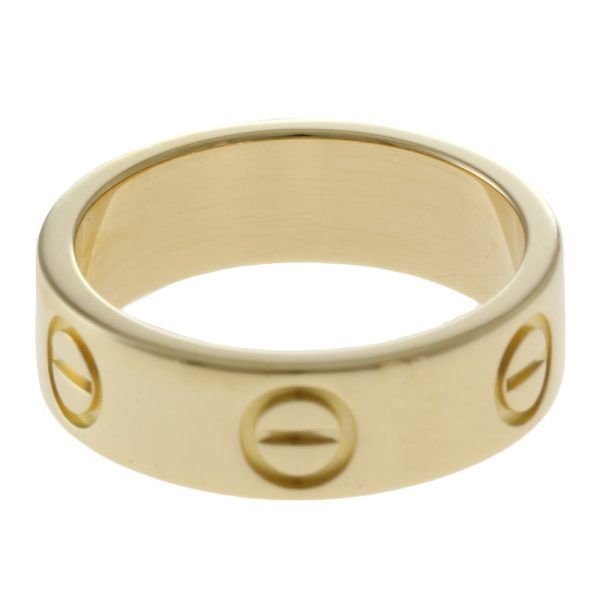 brj09000000039639 5 Cartier Love Ring Size 85 18K K18 Yellow Gold