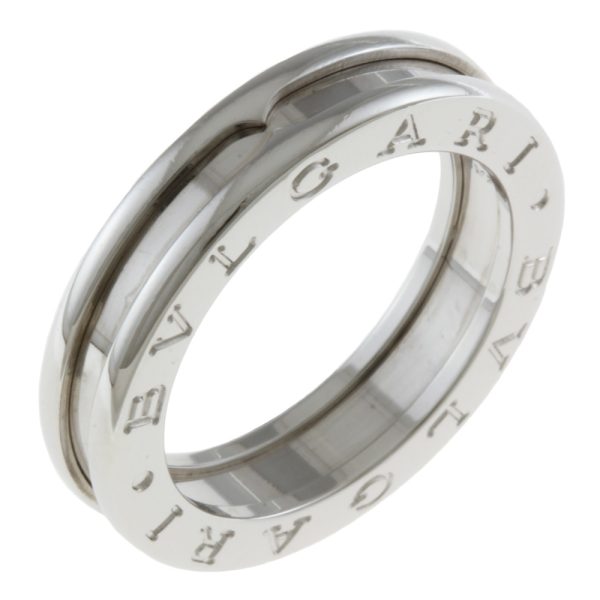 brj09000000045938 1 Bvlgari B zero1 B Zero One 1 Band Ring No 135 18K K18 White Gold Silver