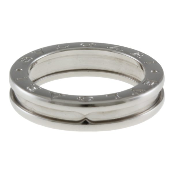 brj09000000045938 5 Bvlgari B zero1 B Zero One 1 Band Ring No 135 18K K18 White Gold Silver