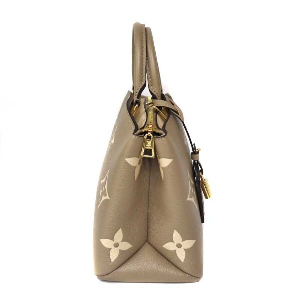 c21 4821 3 Louis Vuitton Petit Palais PM Monogram Leather Shoulder Bag Beige