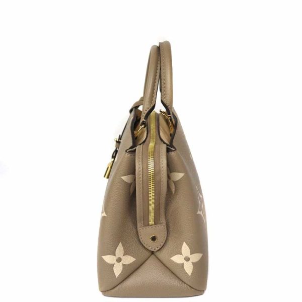 c21 4821 4 Louis Vuitton Petit Palais PM Monogram Leather Shoulder Bag Beige