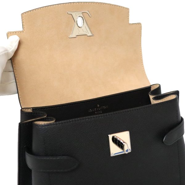 c22 5715 5 Louis Vuitton Rock Me Ever BB Calf Leather Shoulder Bag Black