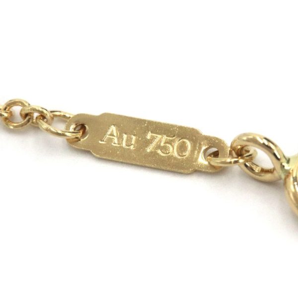 c240600020540 3 Tiffany Co Interlocking Bracelet K18YG Yellow Gold Chain Jewelry