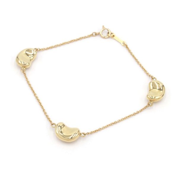 c240601091379 Tiffany Co Bean Bracelet K18YG Yellow Gold Accessories Jewelry