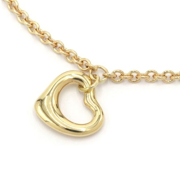 c240601098502 2 Tiffany Co Open Heart Bracelet K18YG Chain Yellow Gold Jewelry