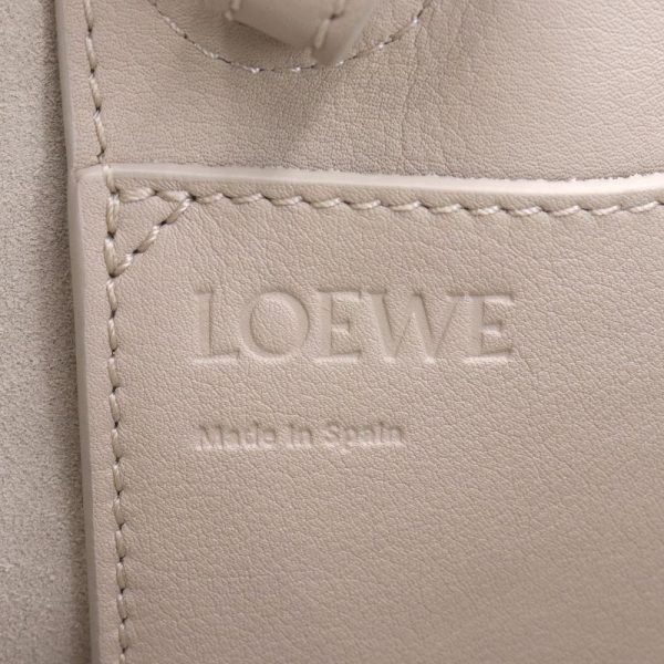 c240601113134 4 Loewe Inflated Anagram 2way bag Tote bag Light oats