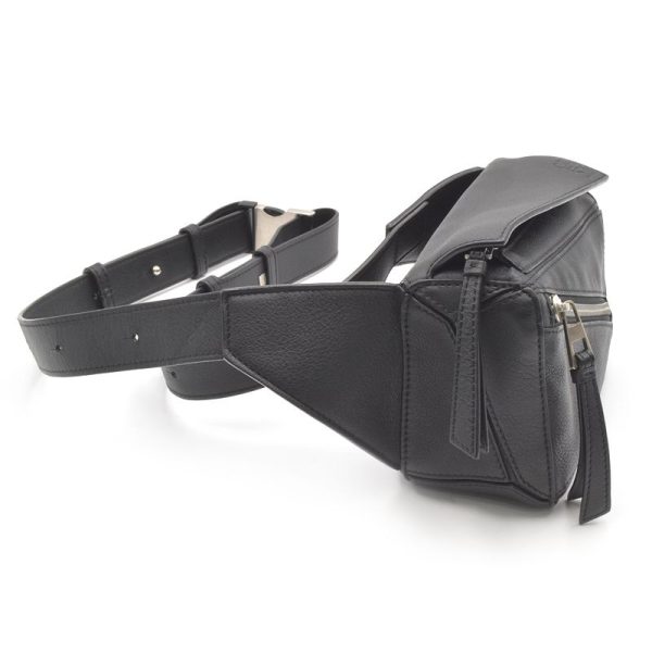 c240601113139 1 Loewe Puzzle Bum Body Waist Bag Black