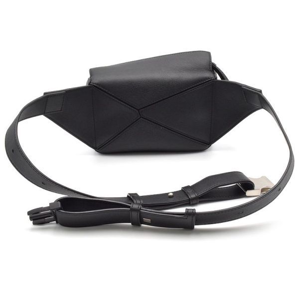 c240601113139 2 Loewe Puzzle Bum Body Waist Bag Black