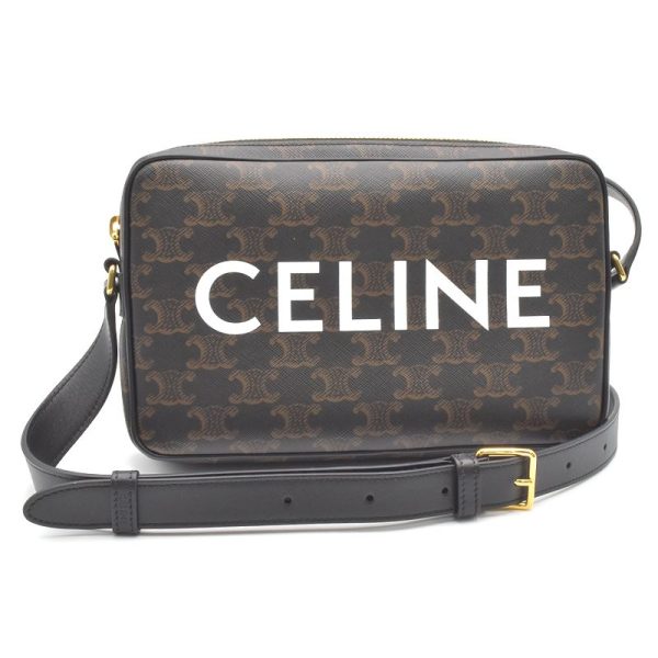 c240601116970 Celine Messenger Shoulder Bag Black