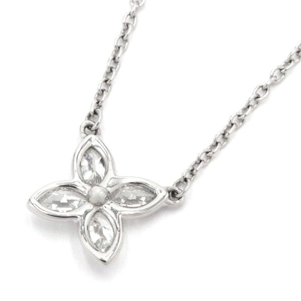 c240900039790 1 Tiffany Victoria Necklace Pt950 Diamond New Polished Pendant Victoria Necklace Jewelry