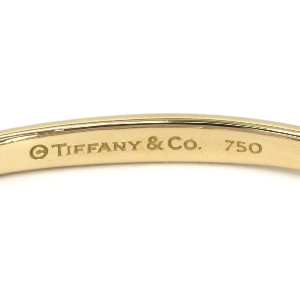 c240900039961 3 Tiffany Double Loop Bracelet K18YG Newly Finished Yellow Gold Jewelry