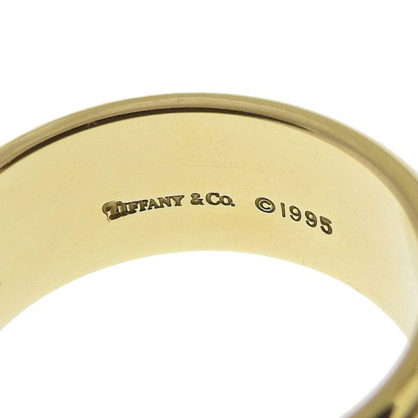 c240900040326 5 Tiffany Co Atlas Ring Size 105 K18YG Yellow Gold Ring Jewelry