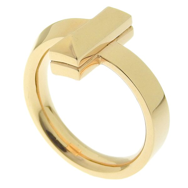 c240900043493 1 Tiffany Tiffany T One Rolling No 95 K18PG New Polished Pink Gold Ring Jewelry Bullion 111g