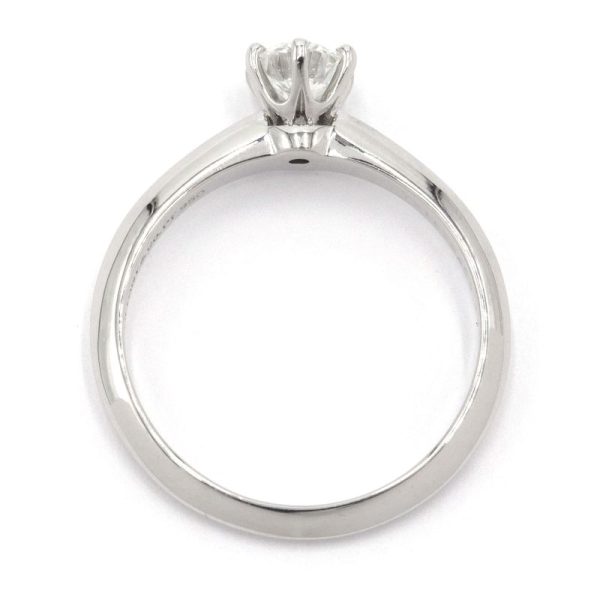 c241100024722 2 Tiffany Solitaire Ring 054ct No 15 Pt950 New Polished Solitaire Ring Diamond Ring Jewelry