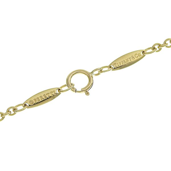 c241100035092 5 Tiffany Co Open Heart Bracelet K18YG Yellow Gold Jewelry