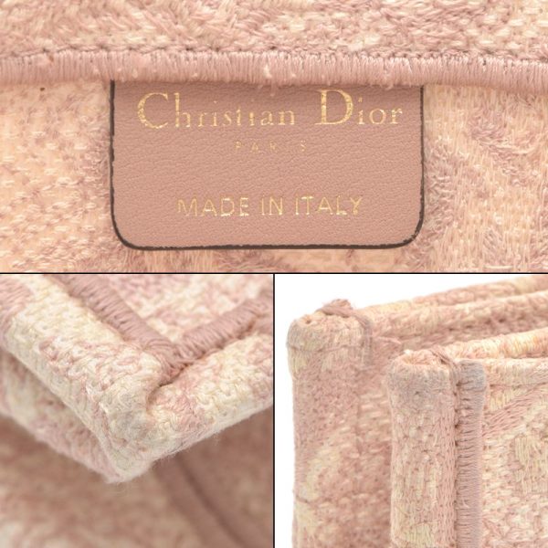 c241100046239 5 Christian Dior Animal Pattern Tote Bag Ecru Pink