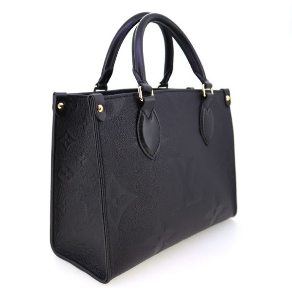 imgrc0087364955 Louis Vuitton On the go PM Calf Leather Tote Bag Black