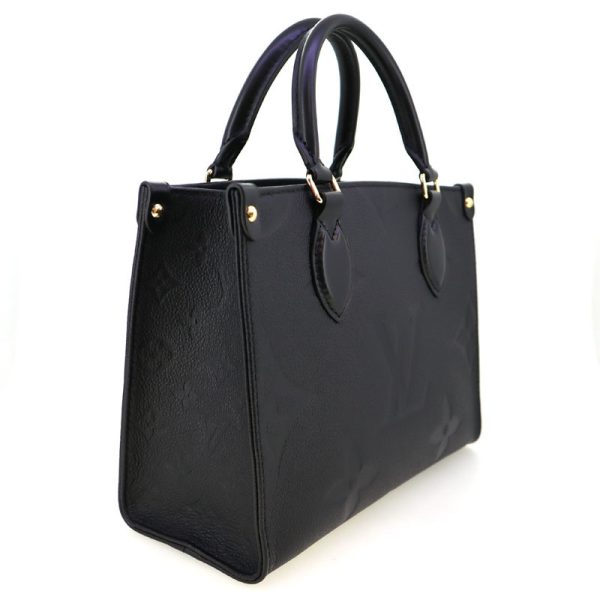 imgrc0087364957 Louis Vuitton On the go PM Calf Leather Tote Bag Black