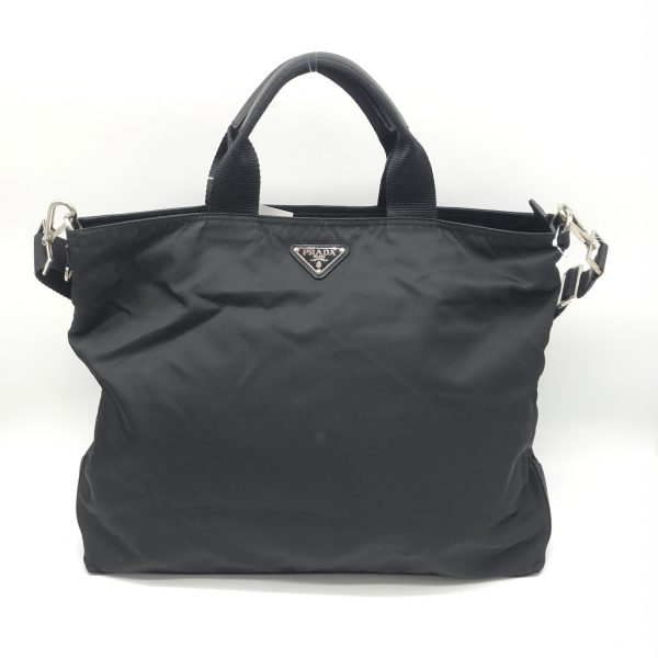 imgrc0105677451 Prada 2WAY Shoulder Bag Ladies Nylon Handbag Black