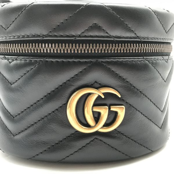 imgrc0105699808 GUCCI GG Marmont Vanity Mini Leather Bag Handbag