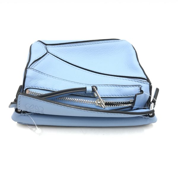 imgrc0106258206 Loewe Shoulder Bag Leather Puzzle Bag Light Blue