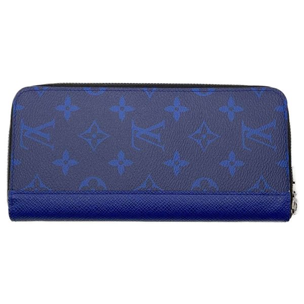 m30447 03 Louis Vuitton Long Wallet Taigarama Zippy Wallet Vertical Mens Cobalt