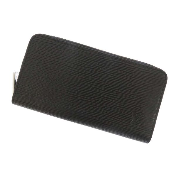 m61857 01 Louis Vuitton Long Wallet Epi Zippy Wallet M61857 Black