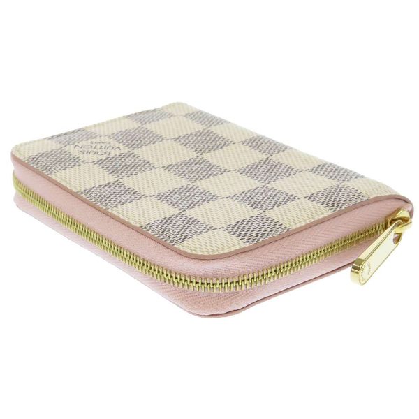 n60229 02 Louis Vuitton Coin Case Damier Azur Zippy Coin Purse