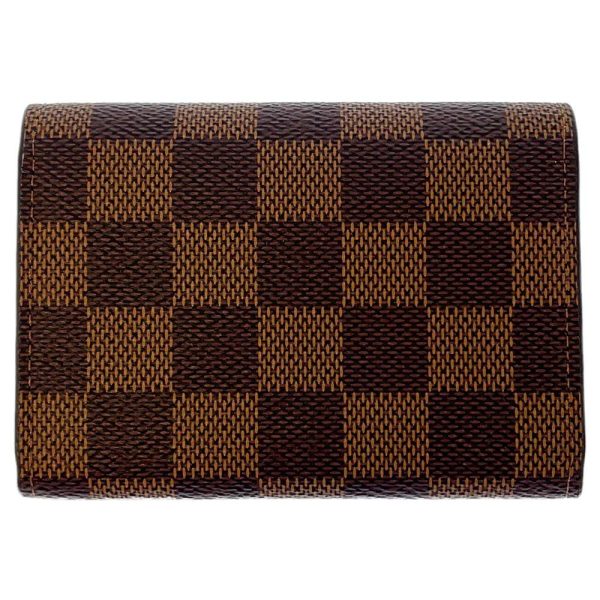 n64423 03 Louis Vuitton Coin Case Damier Ebene Portemonnay Rosalie