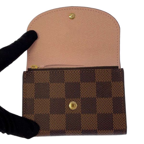 n64423 04 Louis Vuitton Coin Case Damier Ebene Portemonnay Rosalie